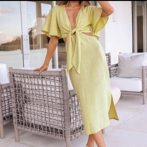 VICI Tie Front Dress